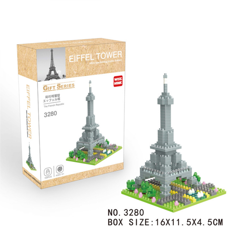 Mega Block - Ghép Hình Tháp Eiffel - 3280