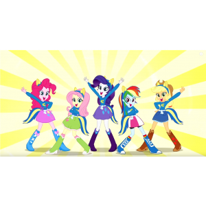 Pony Equestrial Girls - Cafeteria Song